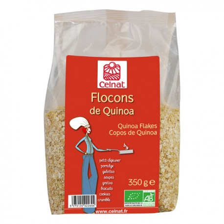 Flocons de quinoa bio - 350 g SALDAC