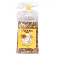 Le Bio Pour Tous -- Crackers 3 Graines  200g
