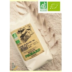 Farine de blé BIO type T.80 sac de 5 kg