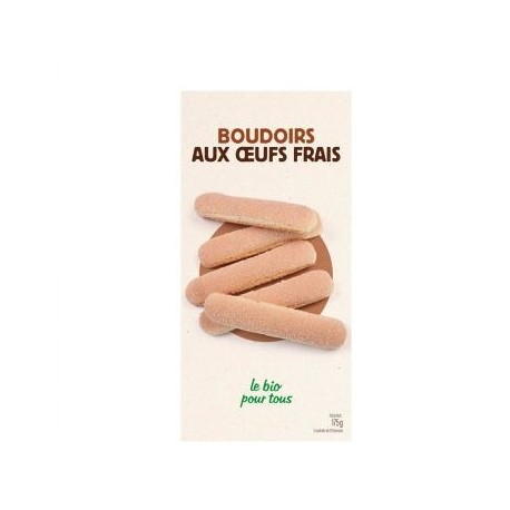 Boudoirs 175g Origine France. Le Bio Pour Tous