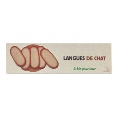 Langues de chat 100g Origine France. Le Bio Pour Tous