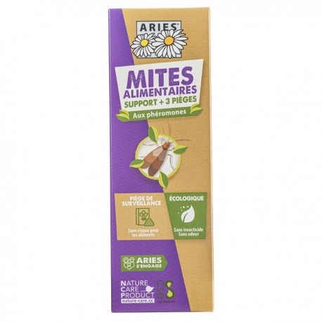 PIEGES A MITES ALIMENTAIRES RECHARGEABLE X3 ARIES