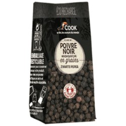 Poivre noir en grains biopartenaire (éco recharge) (origine madagascar) 50 g Cook