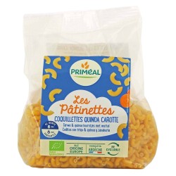 Coquillettes blé quinoa carottes Priméal