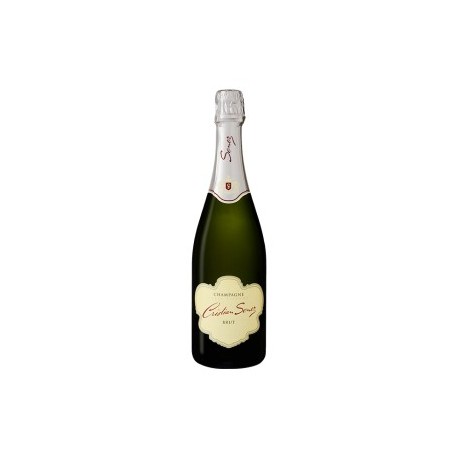 Champagne Brut  carte blanche de chez Cristian Senez à Fontette 10360