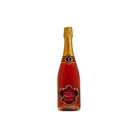 Champagne Brut rosé de Saignée de chez Cristian Senez à Fontette 10360