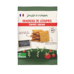 Crackers de légumes bio tomate et origan 70 G  Jardin à croquer