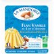 Flan vanille au lait d'amande bio (4 portions). La mandorle