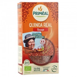 Quinoa real rouge filière Bolivie 500g Priméal