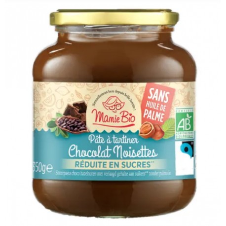 PATE A TARTINER NOISETTE-CACAO 750G MAMIE BIO