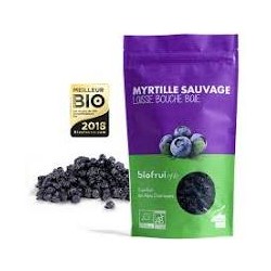 Myrtille sauvage des alpes dinariques séchée bio 100 g. Biofruitsec