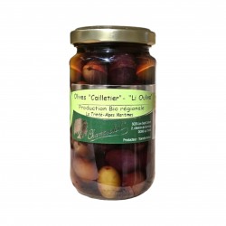 Olives Cailletier pot 130g - Champsoleil - Nice (06)