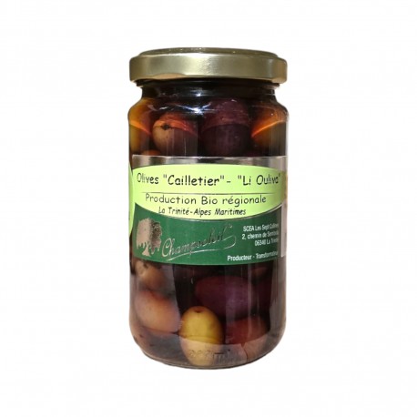 Olives cailletier Champsoleil - 130g