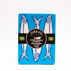 Petites sardines (sprats) au naturel - 105 g - Fish4ever