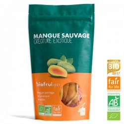 Mangue sauvage bio et équitable séchée en moitiés - Biofrui 1981