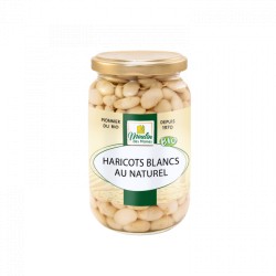 Haricots blancs au naturel bio 375g