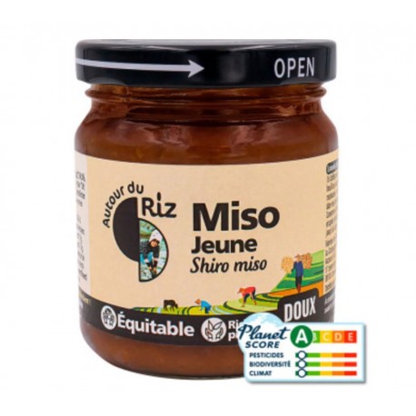 Miso jeune Pasteurisé 200g Autour du Riz