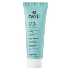 Crème de nuit peaux sèches et sensibles 50ml