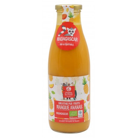 Smoothy pur jus de mangue et ananas - 75cl