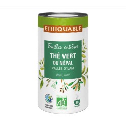 Thé vert du Népal (Vallée d'Ilam) - Boîte 60g