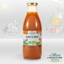Velouté de Potiron - bouteille 1L - Les Délices du Maraîcher  - Peaugres (07)