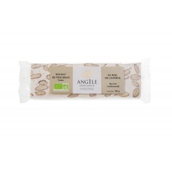 Nougat blanc de Provence au miel de lavande Angèle  100g - Salerne (83)
