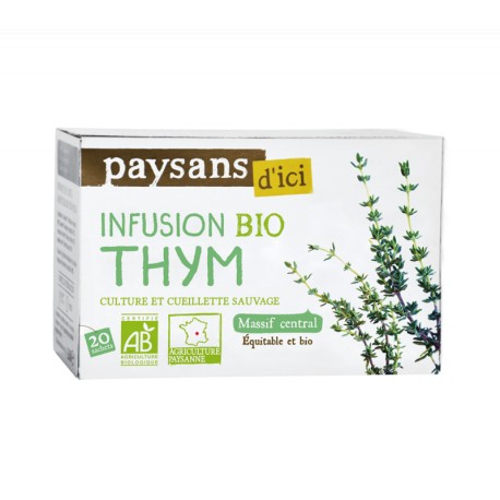 Infusion Thym Massif Central BIO 30g