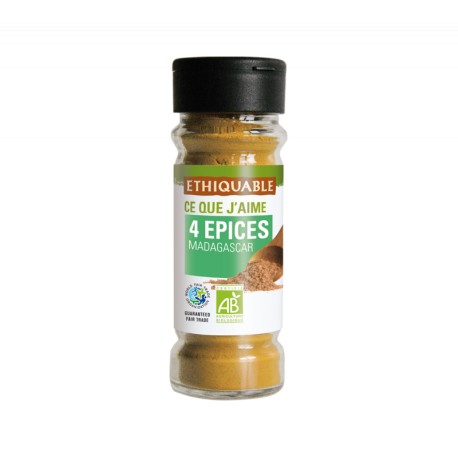 Quatre Epices Madagascar BIO 40g