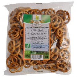 Bretzels de petit épeautre bio  150g MDM