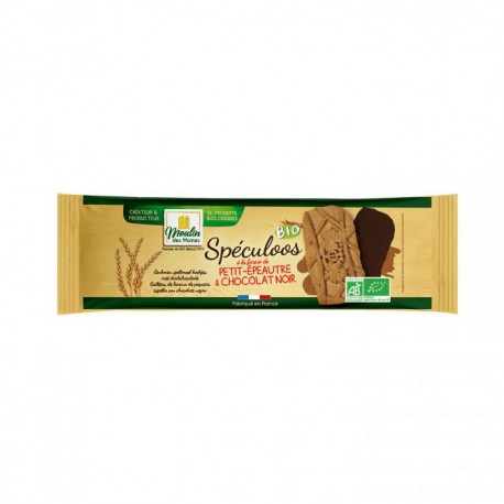 Speculoos de petit épeautre nappage chocolat bio 220g MDM