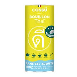 Bouillon déshydraté thaï bio. Cossu