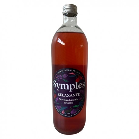 Infusion pétillante relaxante bio 75CL. Symples