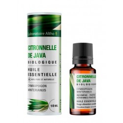 Huile Essentielle Citronnelle de Java bio 10ml laboratoire Altho