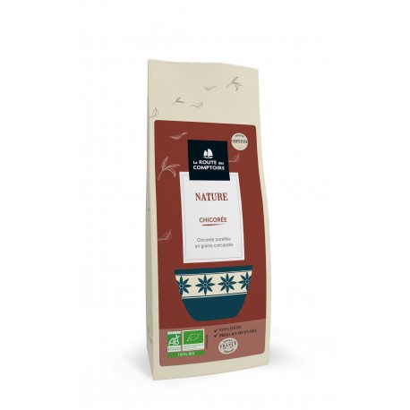 Chicorée torréfiée en grains concassés 250g