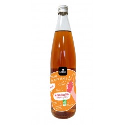 Kombucha abricot pêche  - bouteille verre 75cl
