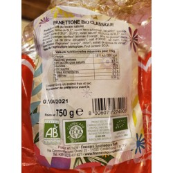 PANETTONE TRADITIONNEL MILANO (750G) SPUMADORO 1932