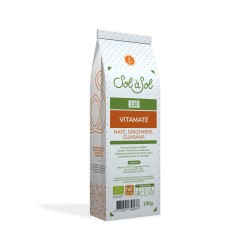 Vitamaté (Ginseng,Gingembre, Guarana et citron) 100g  -Sol à sol (Brésil)