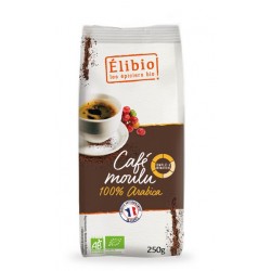 CAFE MOULU 100% ARABICA (250G) ELIBIO - EPICIERS BIO