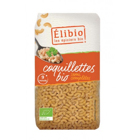 COQUILLETTE DEMI-COMPLETE (500G) ELIBIO - EPICIERS BIO
