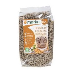 GRAINES DE TOURNESOL DECORTIQUEES (250G) MARKAL