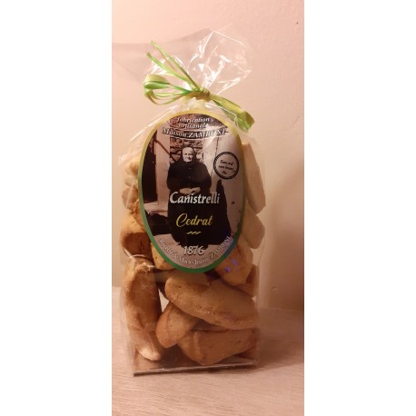 Canistrelli Corses Cédrat 200 g