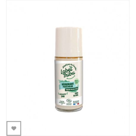 DÉODORANT FRAÎCHEUR ROLL ON RECHARGEABLE (50ML) LABEL TRIBU