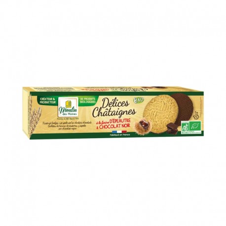 DELICES CHATAIGNES NAPPES CHOCO 175G