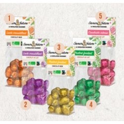 SACHET PETITS ŒUFS PRALINE CHOCOLAT NOIR 150G