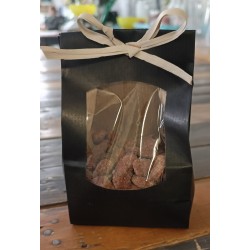 Amandes caramélisées au gingembre en sachet de 150 g . Belledonne .