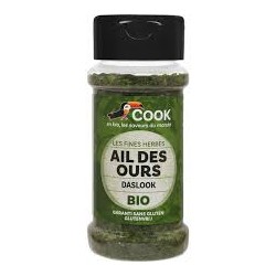 Ail des ours bio coupé. Cook Epices