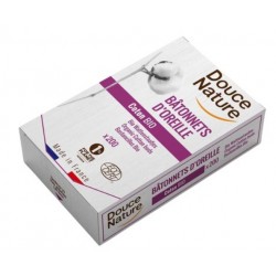 Bâtonnets d'oreille bio 200 unités