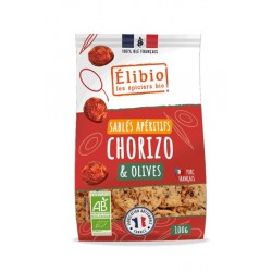 SABLE CHORIZO OLIVE (100G) ELIBIO - EPICIERS BIO