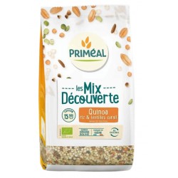 Mix Découverte Quinoa, Riz Lentilles corail Prrimeal 400g