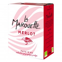 BIB IGP OC MAROUETTE MERLOT ROUGE (3L) TERROIRS VIVANTS